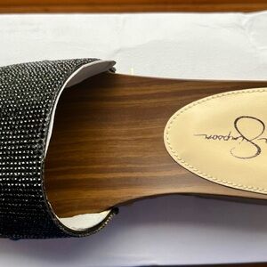 Jessica Simpson Black JS Rextile, Size 7